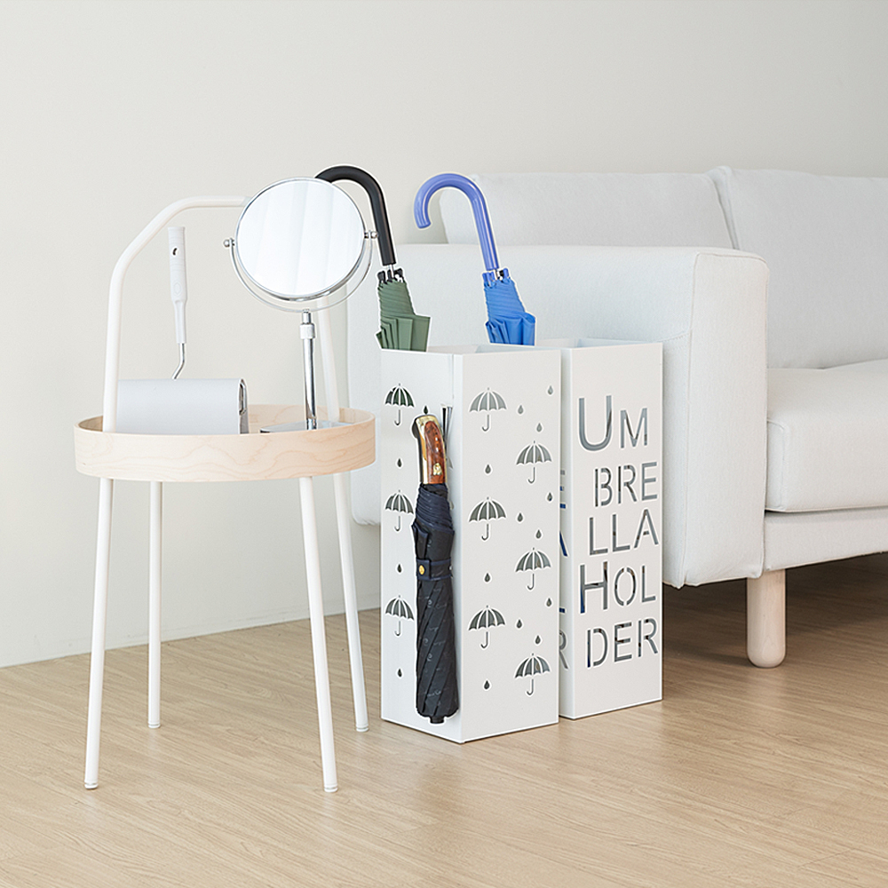 할메이드 업소용 대용량 인테리어 우산 정리 보관함 철제 사각 우산꽂이