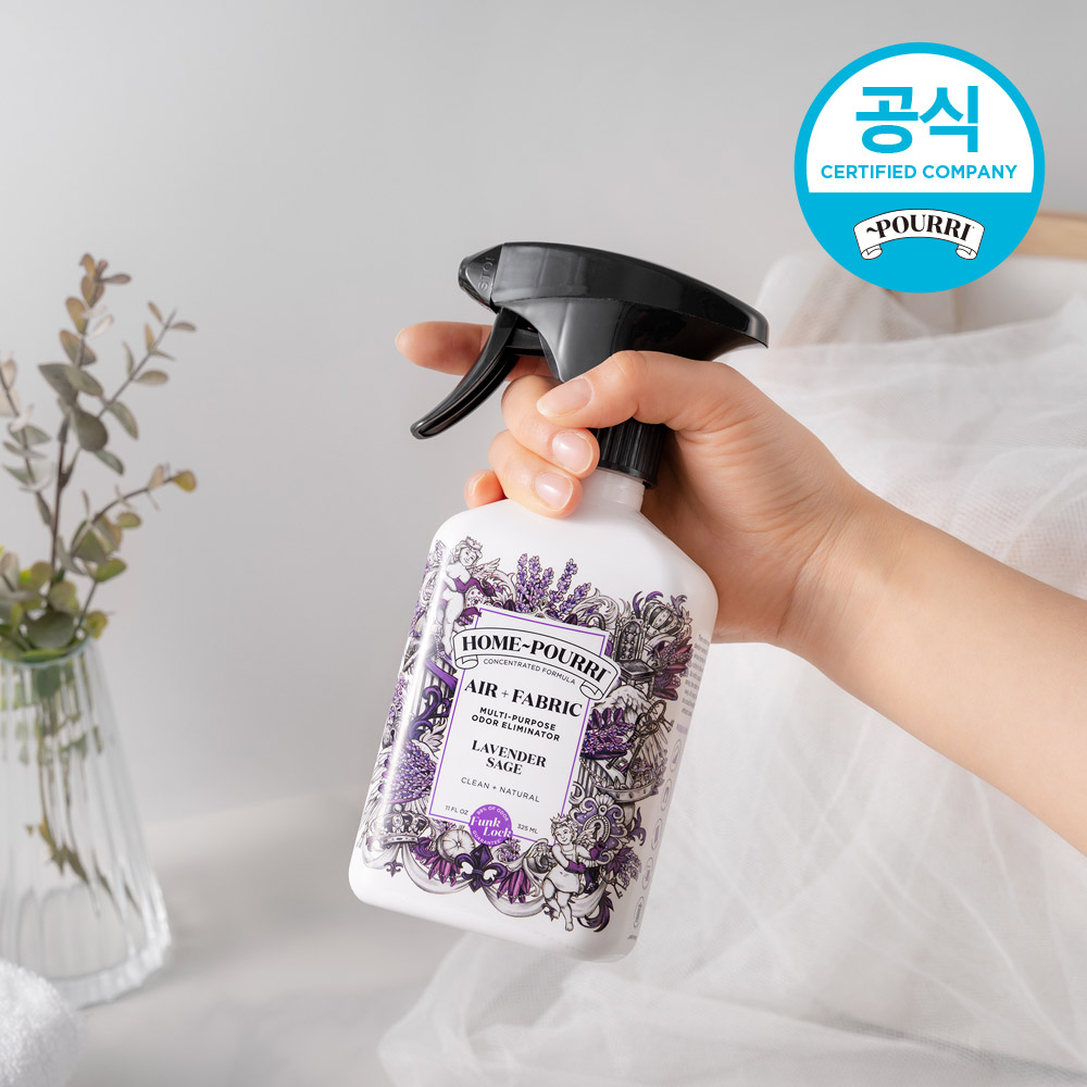 [홈푸리] 집안 공기 탈취제 냄새 제거 거실 룸스프레이 라벤더세이지, 325ml, 1개 - 상세 이미지 2
