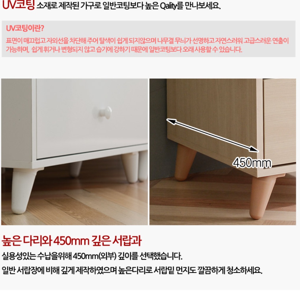 엔틱 서랍장 안방 서랍장 양말 아기 옷 속옷장 소형 서랍장 - 상세 이미지 2