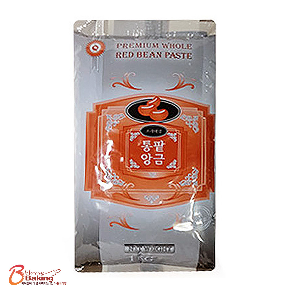 프리미엄통팥앙금1kg 호두과자 적앙금 화과자 만주 단팥빵 양갱 붕어빵 팥빙수 만들기 재료 - 상품 이미지