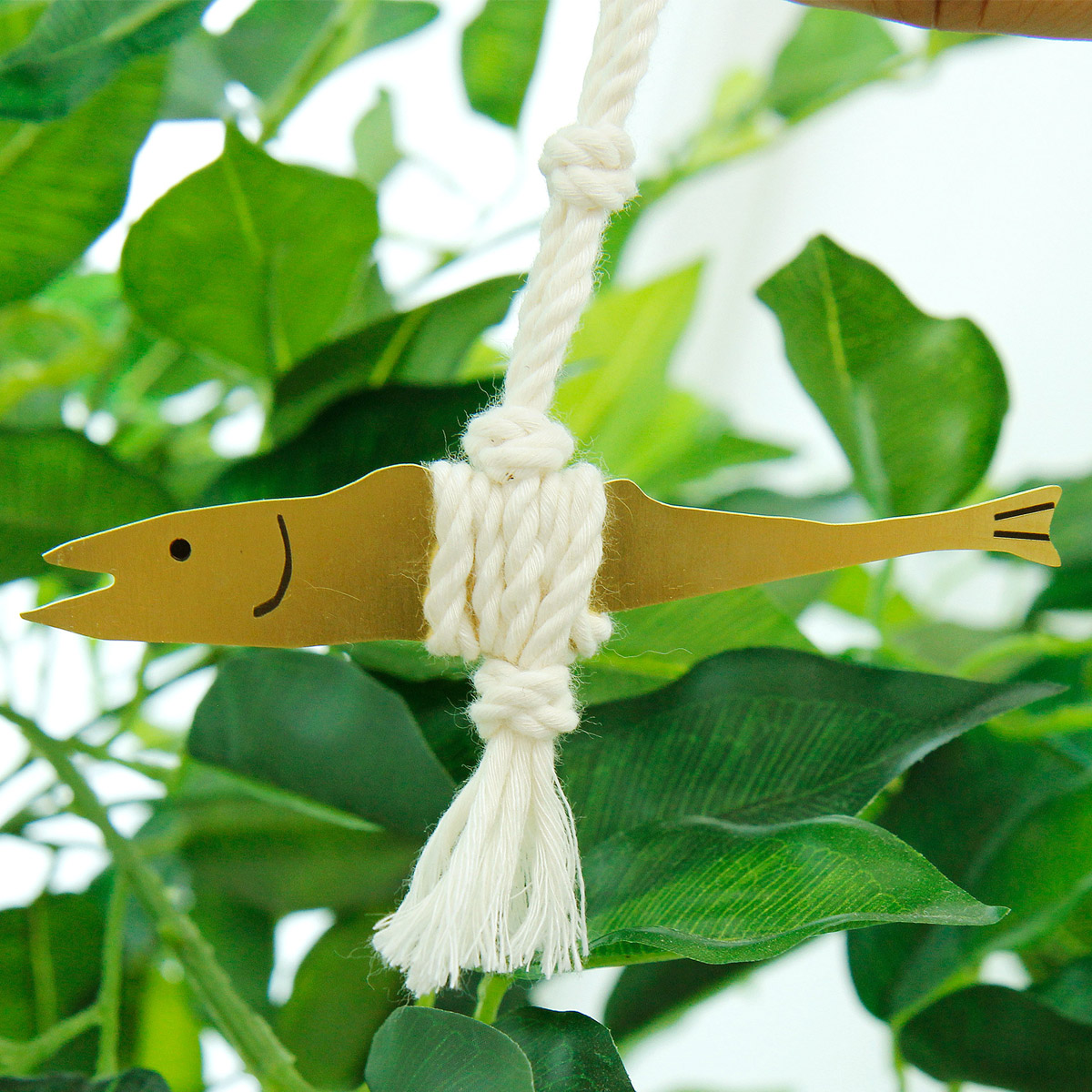 행운 액막이명태 미니 황동 북어 현관 풍수 소품 명주실 새차 고사 개업 이사 집들이 선물