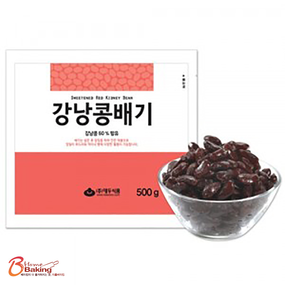 강낭콩배기 500g 당절임 베이킹 떡 재료 식빵 떡고물 홈베이킹 제과제빵 - 상품 이미지