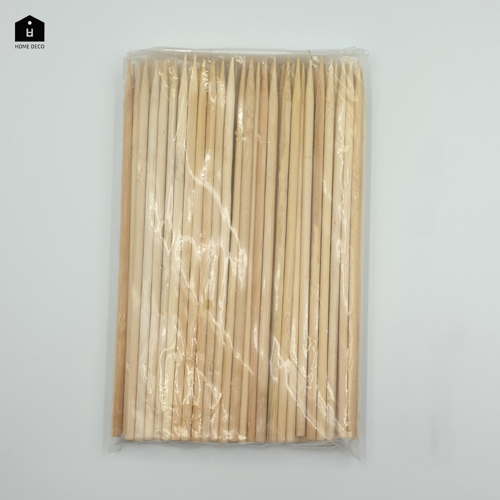 대나무 오뎅꼬치 나무꼬지 오뎅꼬지 꽂이 어묵꼬챙이 핫도그 막대 20cm 100개 - 상세 이미지 4
