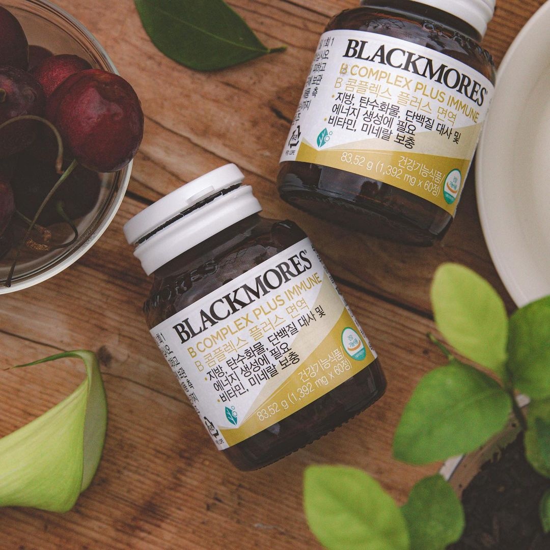 블랙모어스 B콤플렉스 60정 3병 이미지 3