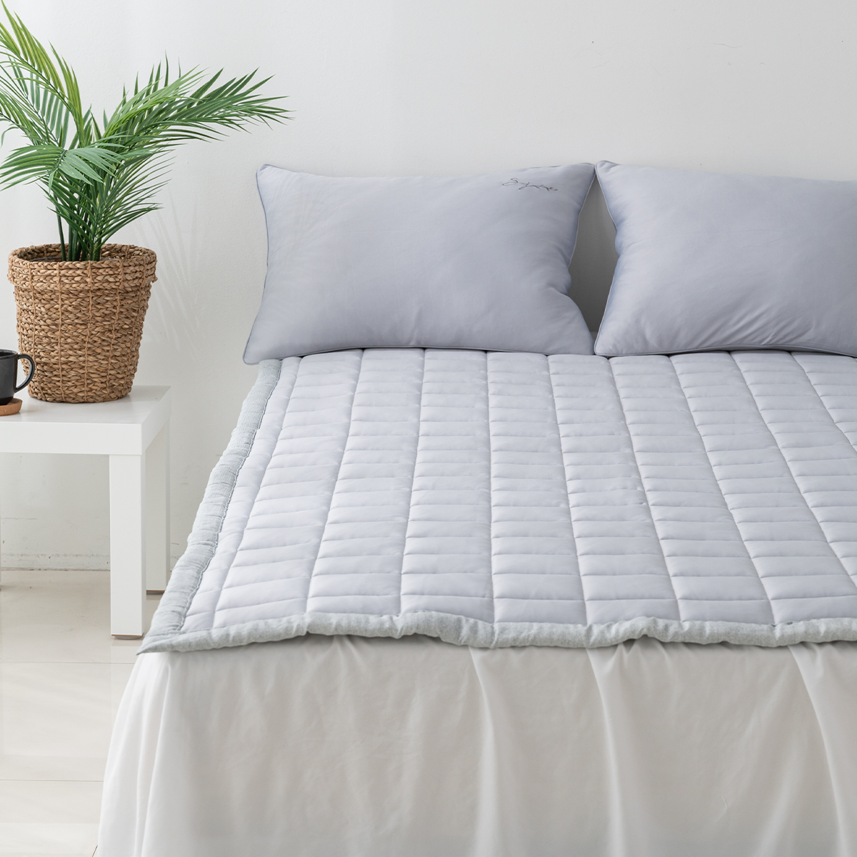 아르일랑 여름 침구 시원한 침대 패드 싱글 퀸 사이즈 카시프 SS