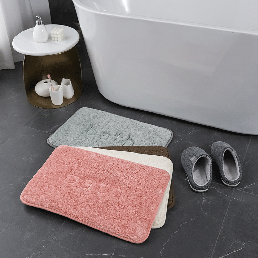 욕실발매트 주방 발매트 화장실 부엌 싱크대 극세사 메모리폼 발닦개 60x40