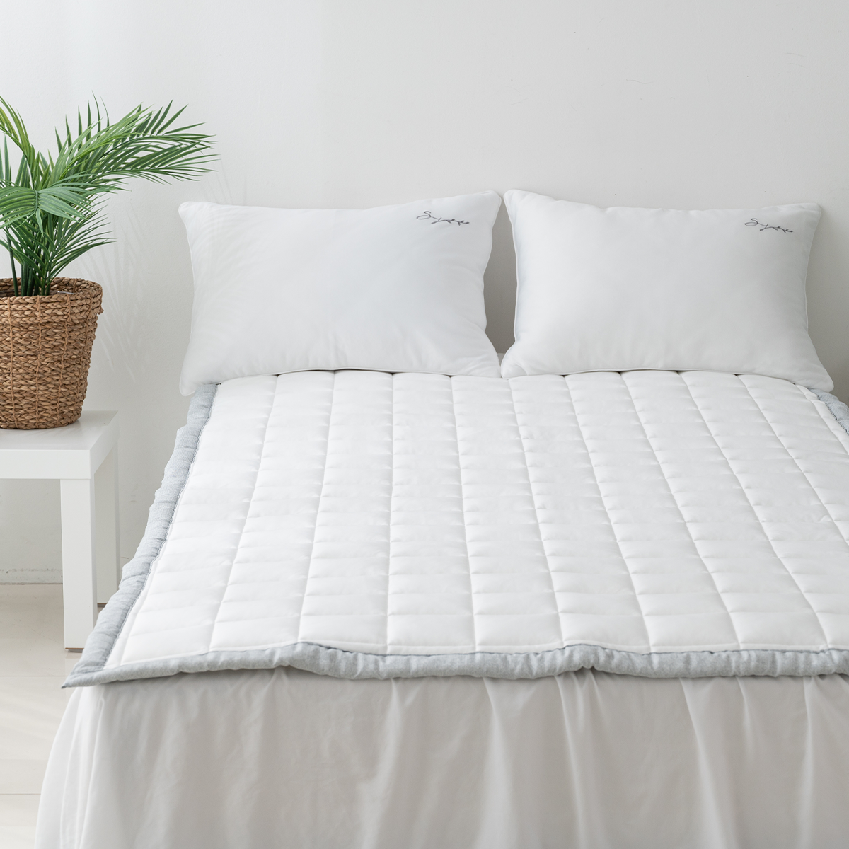 아르일랑 여름 침구 시원한 침대 패드 싱글 퀸 사이즈 카시프 SS