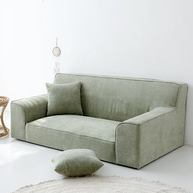 패브릭소파 2인용 쇼파 편한 푹신한 신혼부부 원룸 거실 좌식소파