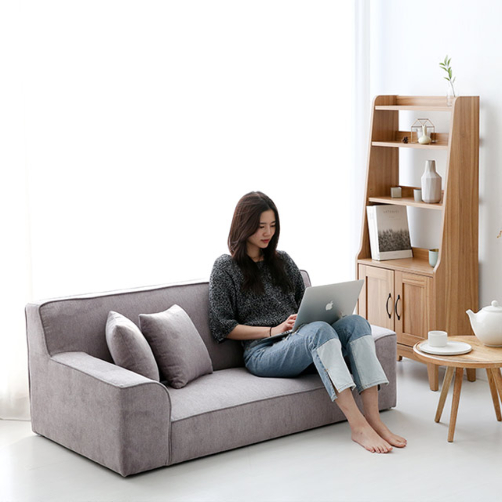 패브릭소파 2인용 쇼파 편한 푹신한 신혼부부 원룸 거실 좌식소파