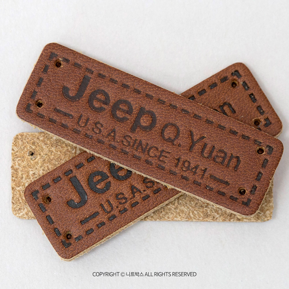 신 Jeep 핸드 메이드 라벨 (소) - 상세 이미지 5