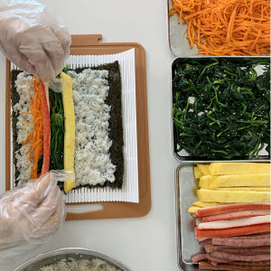 라미스홈 김밥말이 김발 세척가능 일본 화이트 김밥말기 김밥발 실사용 후기 | 효과 있을까? - 상품 이미지 1