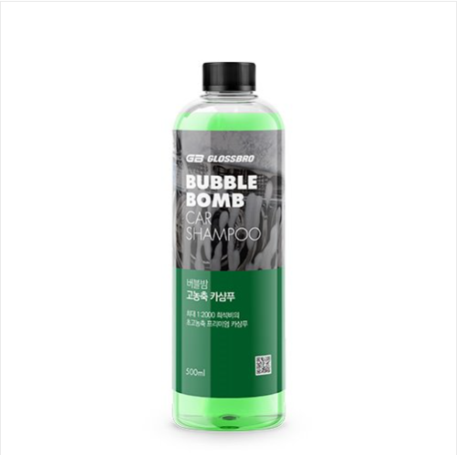 글로스브로 버블밤 카샴푸 500ml 고농축 중성 세정제 세차샴푸 - 상품 이미지