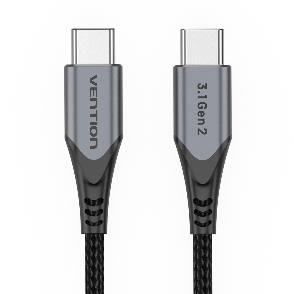 벤션 100W PD 10Gbps C to C타입 초고속 케이블 TAH 1m, 1개 - 상세 이미지 3