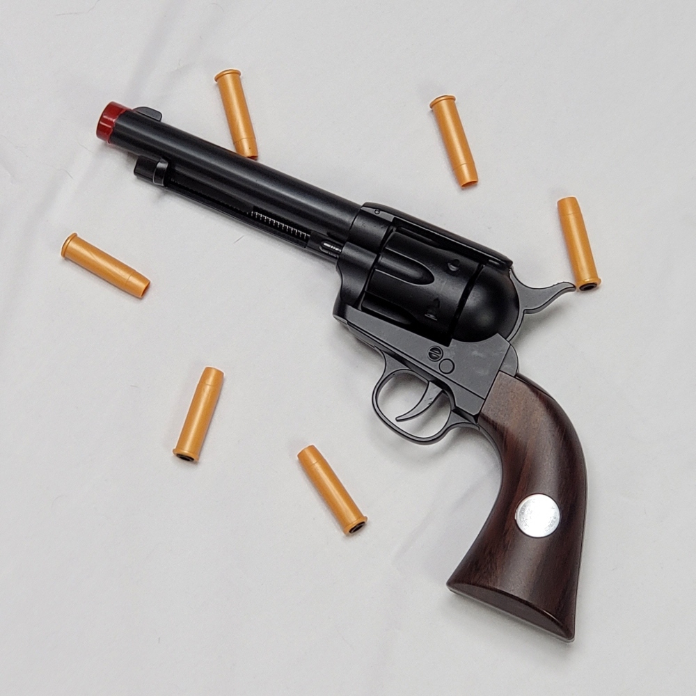 수정탄 콜트 싱글액션아미 리볼버 탄피식 우마렉스 SAA m1873 에어소프트 에어코킹건 이미지 3