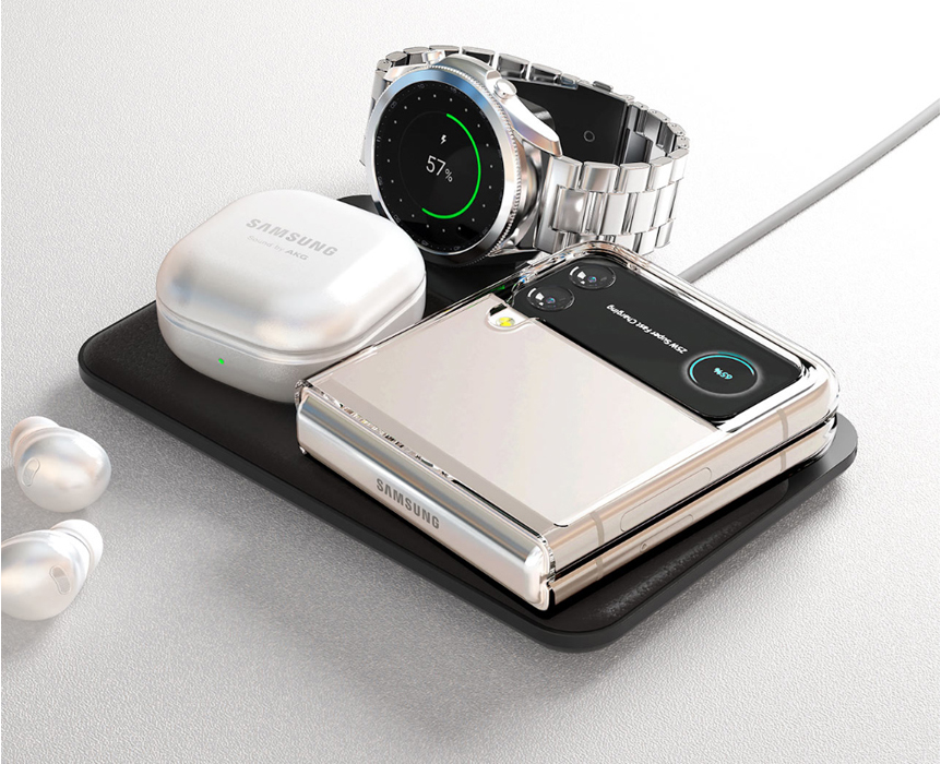 갤럭시 Z플립3 케이스 지플립3 크리스탈 투명 하드 - 상세 이미지 3