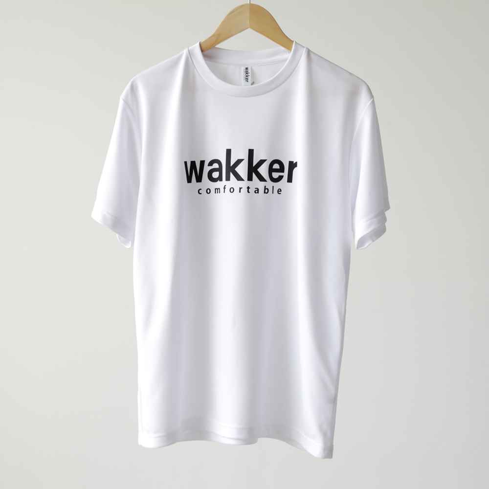 wakker 에어 드라이 컴포터블 빅로고 쿨론 기능성 반팔 티셔츠 카키 - 상세 이미지 2