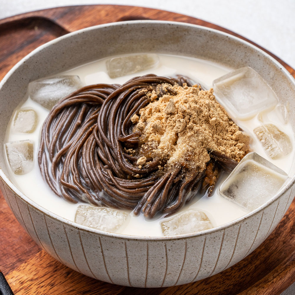 61년 전통 메밀 콩국수 2인분 국내산 콩물 콩물국수 전주 메르밀진미집