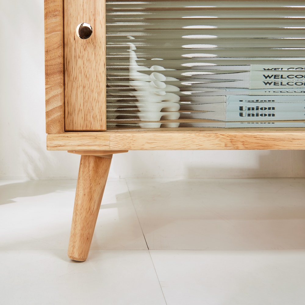 데르소 미니 북유럽원목 티비다이 폭좁은 tv선반 거실장