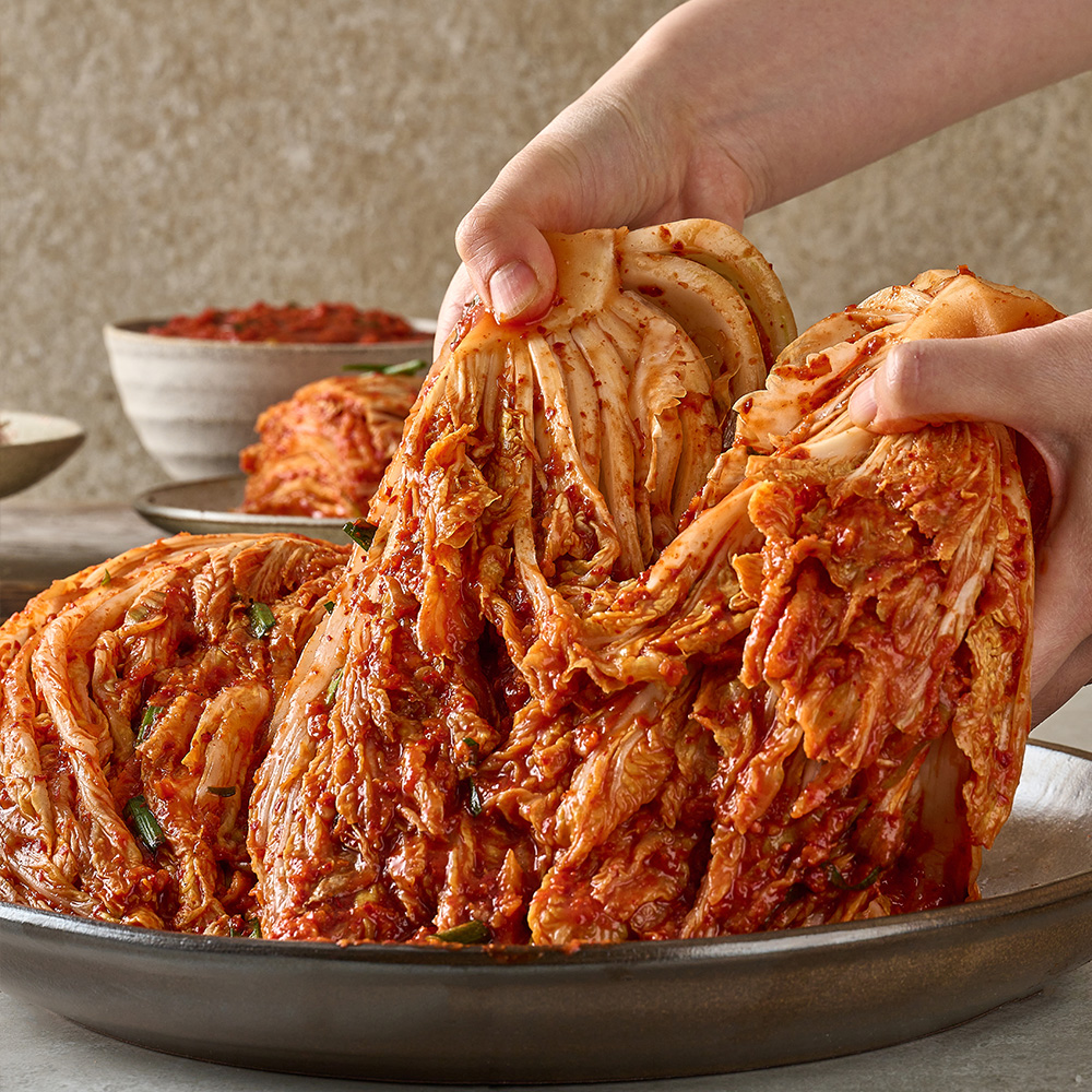 주왕산 국산김치 명품 포기 배추 김치 10kg