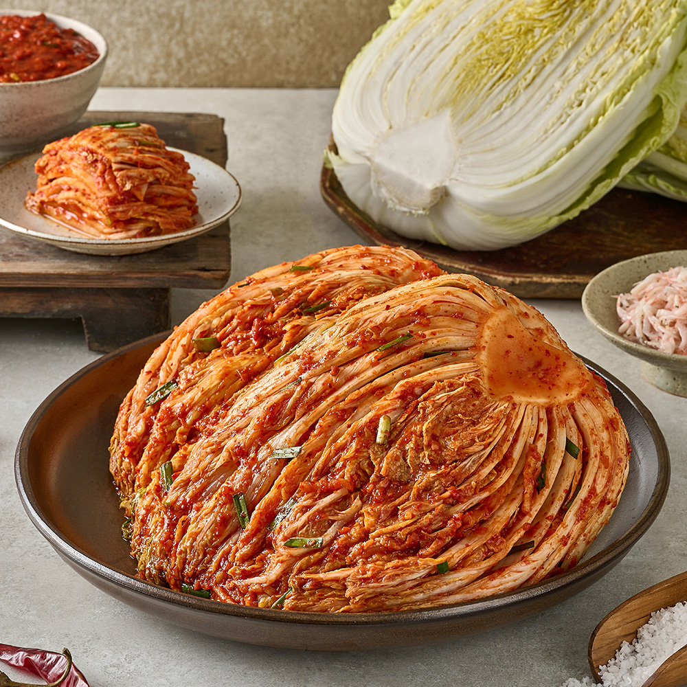 주왕산 국산김치  명품 포기 배추 김치 10kg