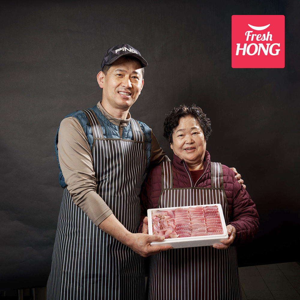 50년 전통의 프리미엄 목포홍어 흑산도홍어 (한국인의 밥상 86회) 애 삼합 국산