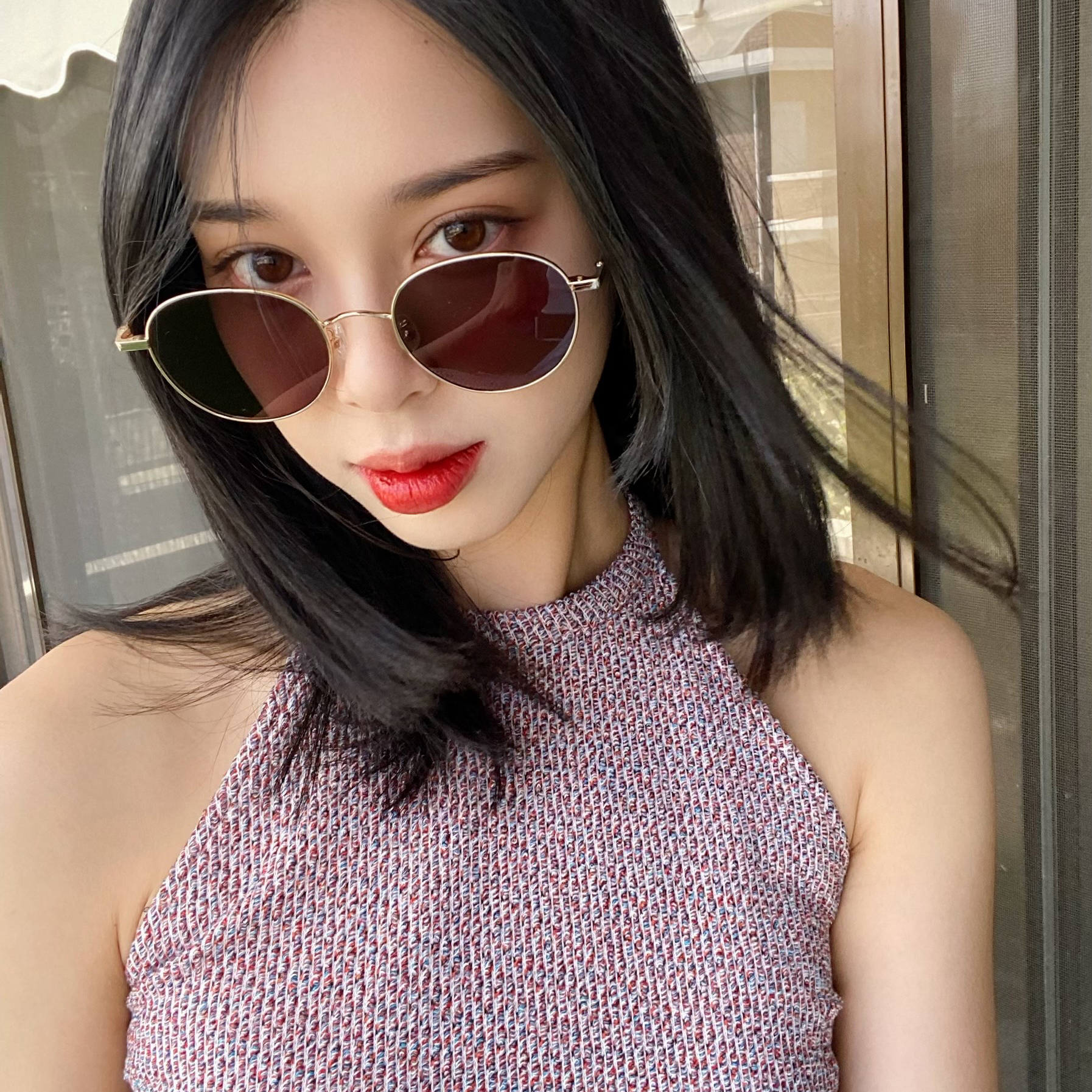 초경량 눈부심 자외선차단 선글라스 남자 여자 명품 인싸 골프 빅사이즈 레트로 운전