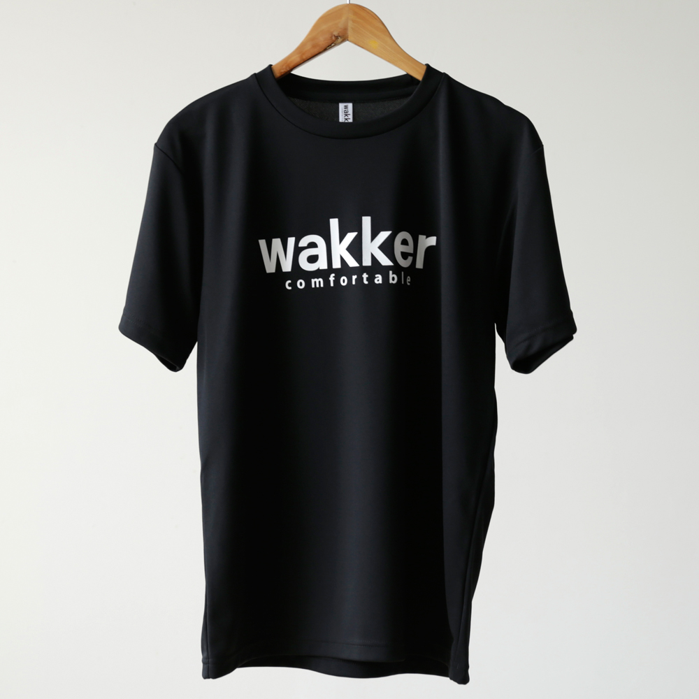 wakker 에어 드라이 컴포터블 빅로고 쿨론 기능성 반팔 티셔츠 카키 - 상세 이미지 3