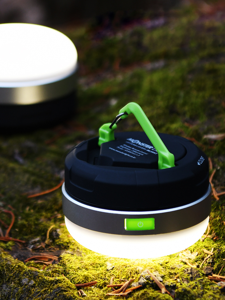 몬스터라이트 돔랜턴 단품 무선리모컨 LED 텐트실내등 캠핑조명 난방텐트 캠핑랜턴