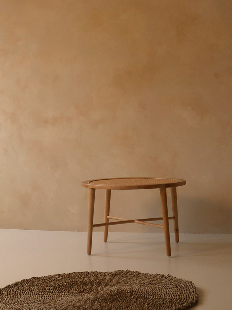 헤일리 벤톡스 WOOD 라탄 테이블 L