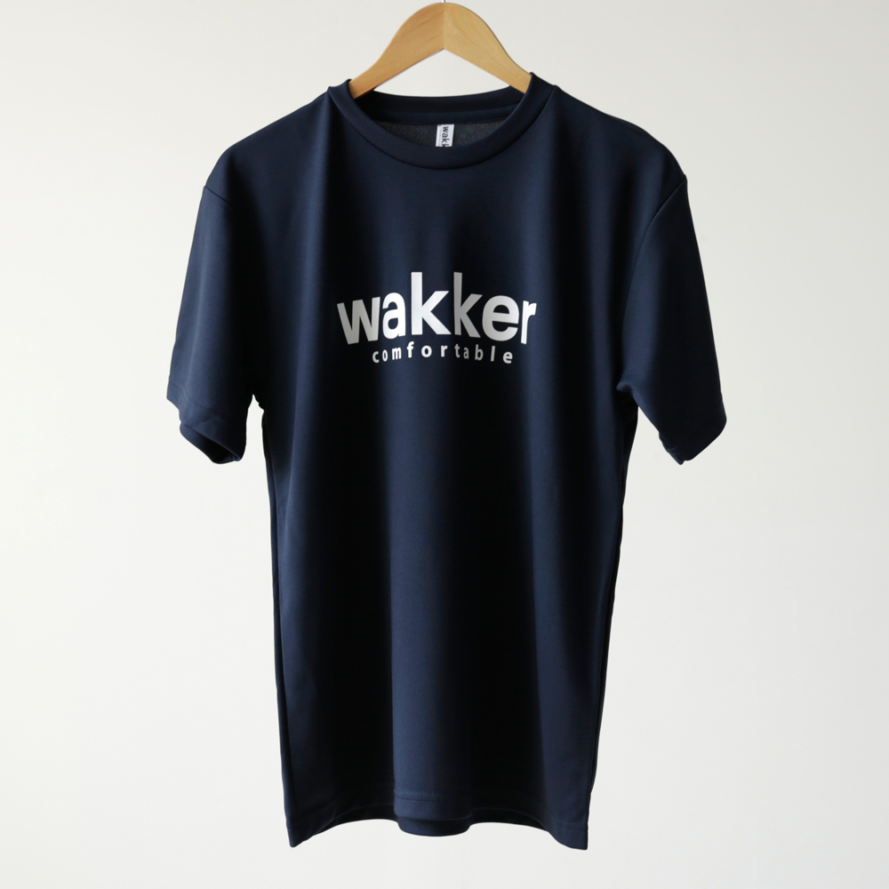 wakker 에어 드라이 컴포터블 빅로고 쿨론 기능성 반팔 티셔츠 카키 - 상세 이미지 4