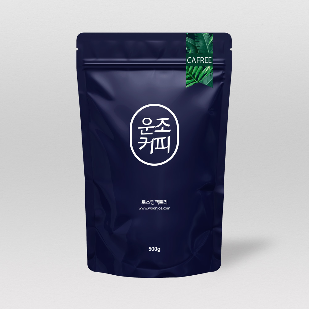 운조커피 디카페인 블렌딩 원두 카프리 은은한 산미 단맛 당일 로스팅 홈카페 분쇄안함 - 메인 이미지
