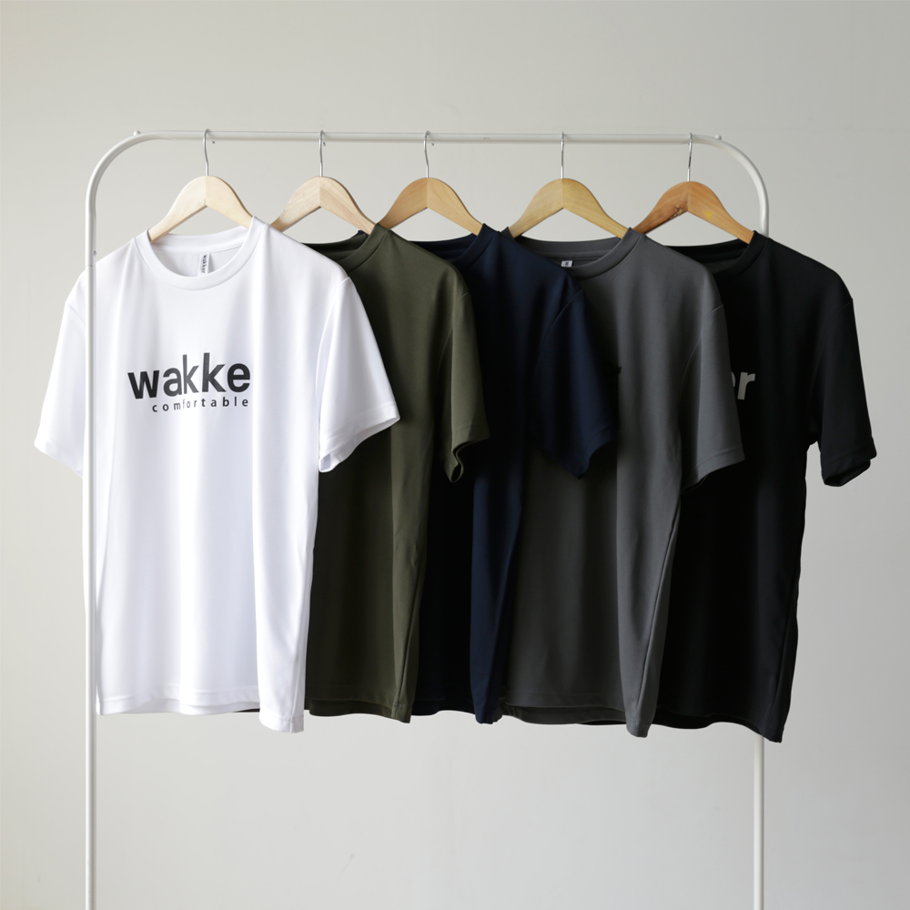 wakker 에어 드라이 컴포터블 빅로고 쿨론 기능성 반팔 티셔츠 카키 이미지 6