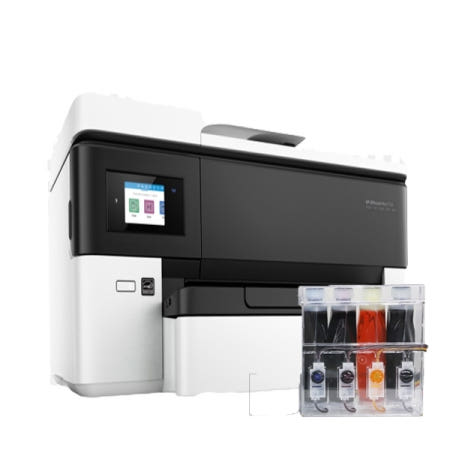 HP HP Officejet Pro 7720 무한잉크 복합기 (병행수입) + 아이팩 무칩 무한공급기 [1200ml]