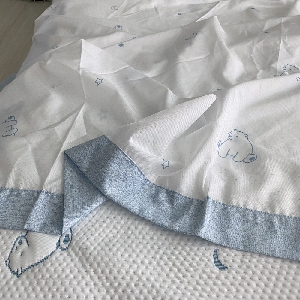 듀라론 냉감패드 어린이 키즈 초등학생 여름용 침대패드 슈퍼싱글 고정밴드