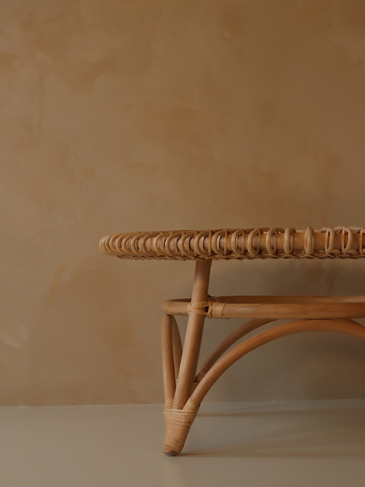 HAVANA 라탄 디자인 테이블 L