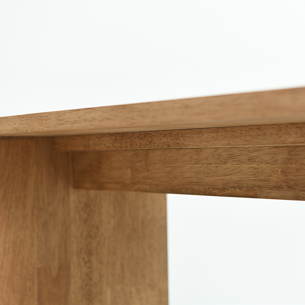 원목 벤치 의자 편한 나무 긴 식탁 테이블 브라운 800 300 브로우드