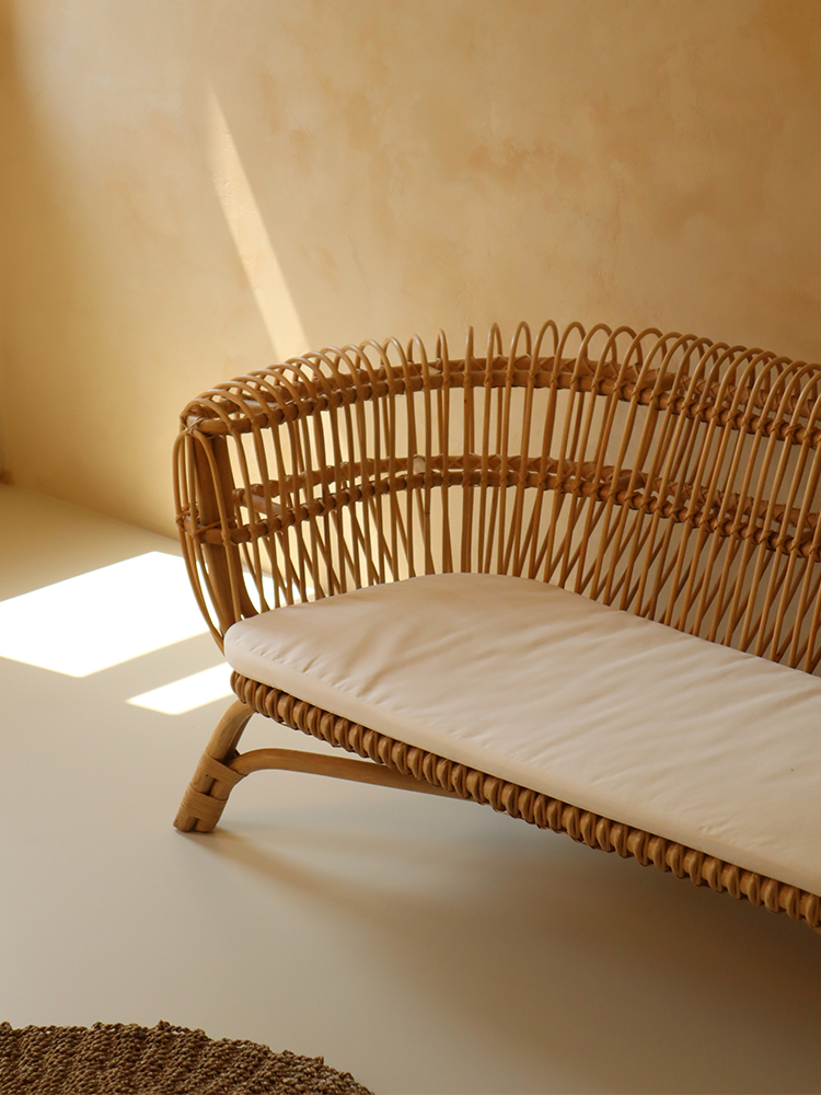 HAVANA 라탄 3인 쇼파