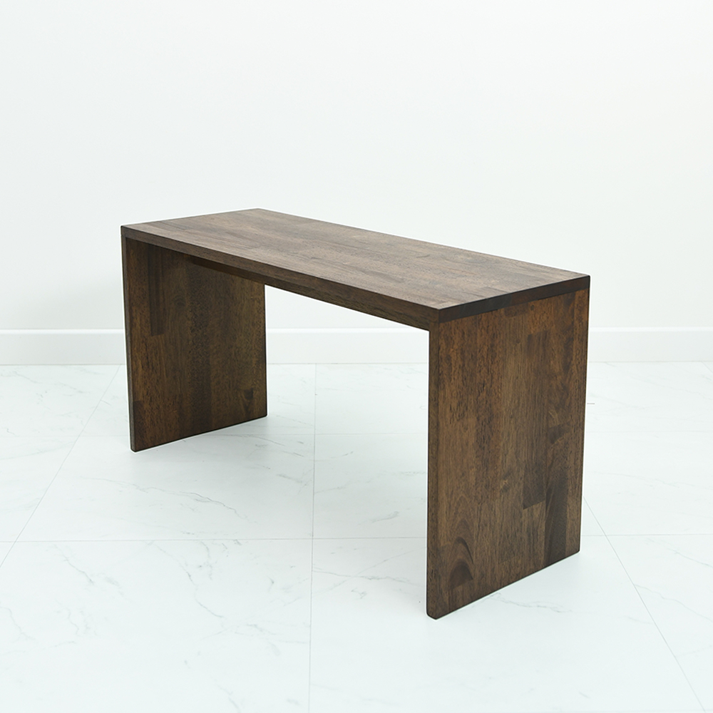 원목 벤치 의자 편한 나무 긴 식탁 테이블 브라운 800 300 브로우드