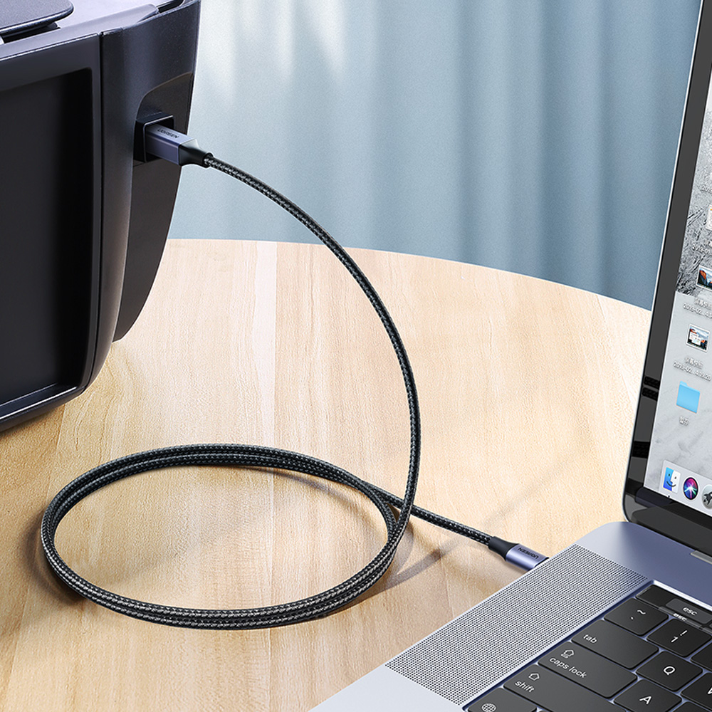 유그린 프리미엄 C타입 to USB2.0 B CM BM 케이블, US370/프린터 스캐너 연결 - 상세 이미지 2
