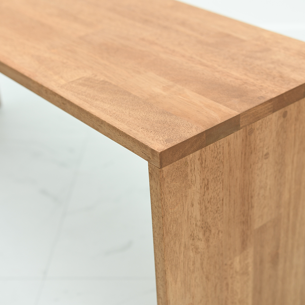 원목 벤치 의자 편한 나무 긴 식탁 테이블 브라운 800 300 브로우드