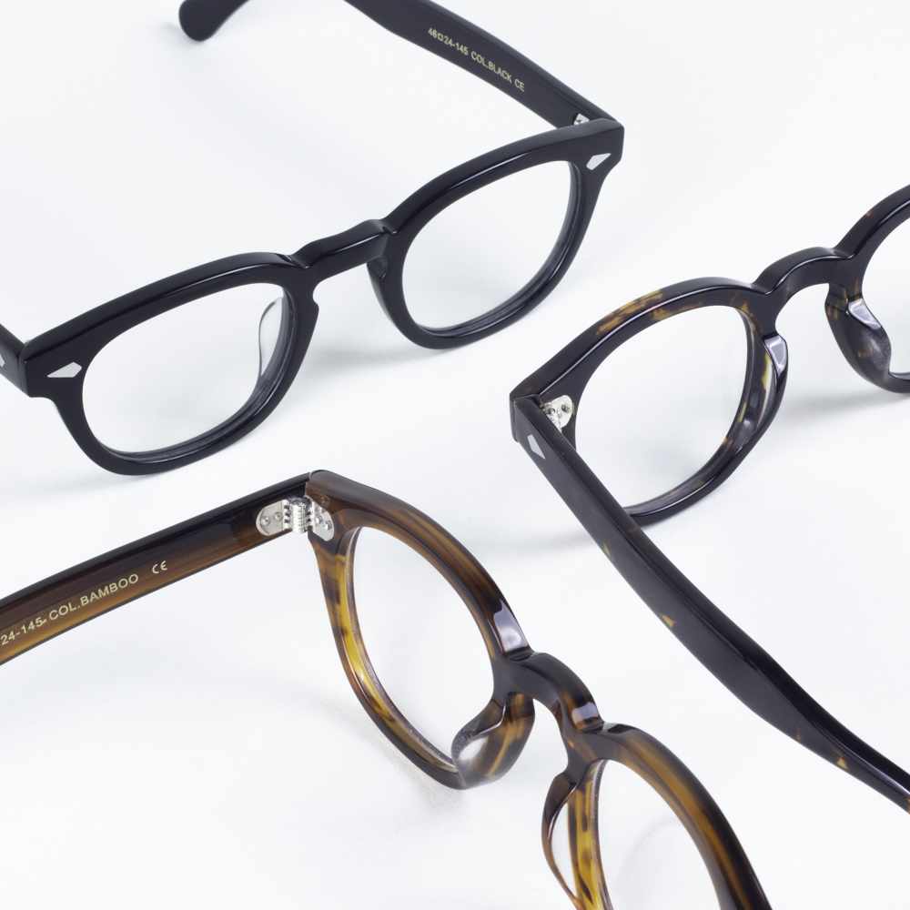 에토스안경 조니뎁 아넬 46 48 아세테이트 안경 뿔테 블루라이트차단