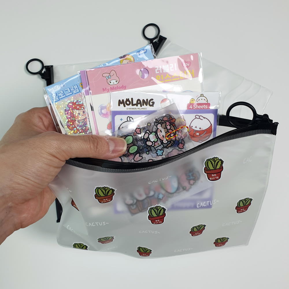 인스 랜덤박스 산리오 마이멜로디 시나모롤 다꾸 스티커 도무송 세트 이미지 7