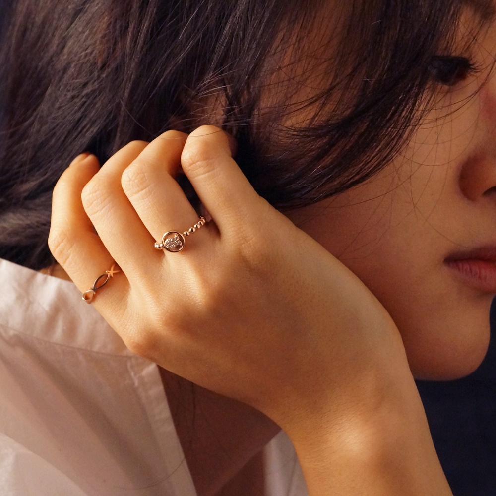 14K 18K 니모 다이아 물고기 애끼 금 행운 우정 수능 반지 링 의미 뜻 이미지 6