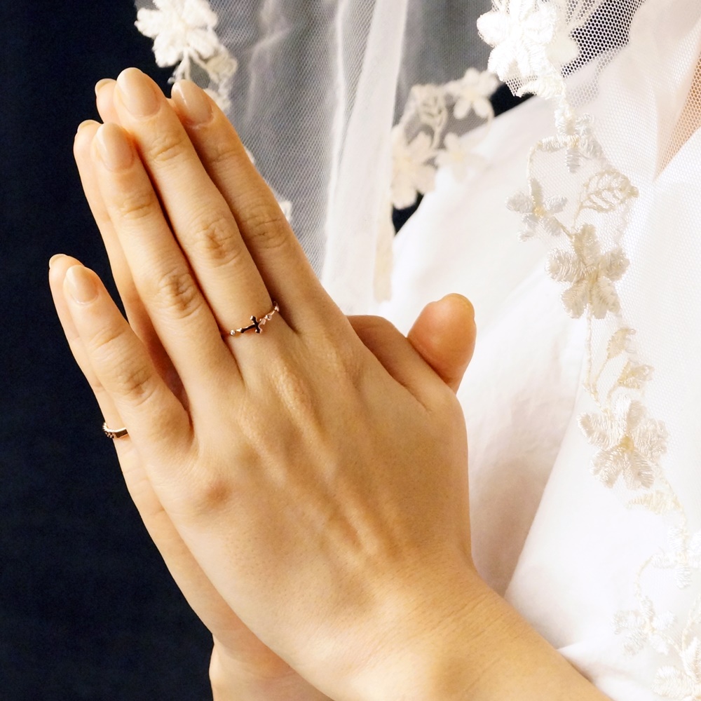 14K 반지 18K 반지 천주교 십자가 반지 커플 반지 반지 고르는법
