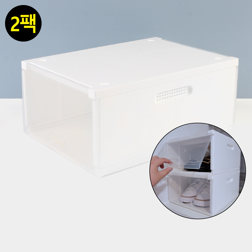 플라스틱신발장 원룸 운동화보관함 신발함 신발진열장 - 상세 이미지 2