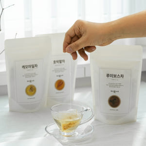 돼지감자차 여주차 뽕잎 레드 비트차 여주 상엽 효능 차 청년농원 티백 맛있게 먹은 솔직 후기 - 상품 이미지 3