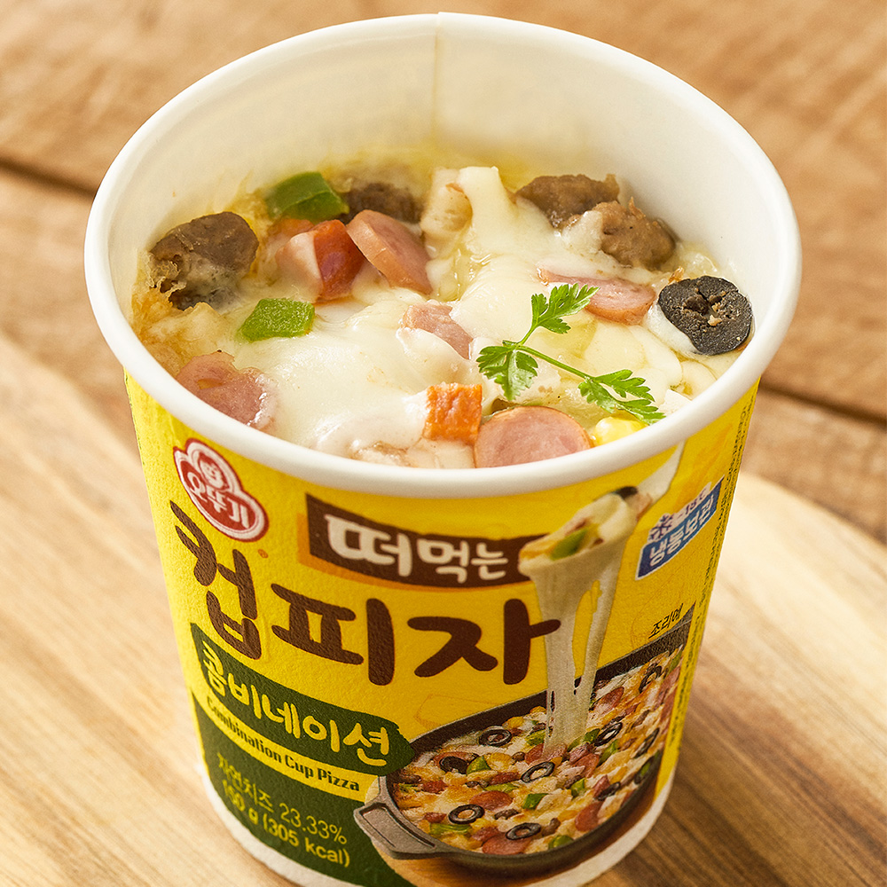 오뚜기 떠먹는 컵피자 콤비네이션 150g 6개 - 상세 이미지 2