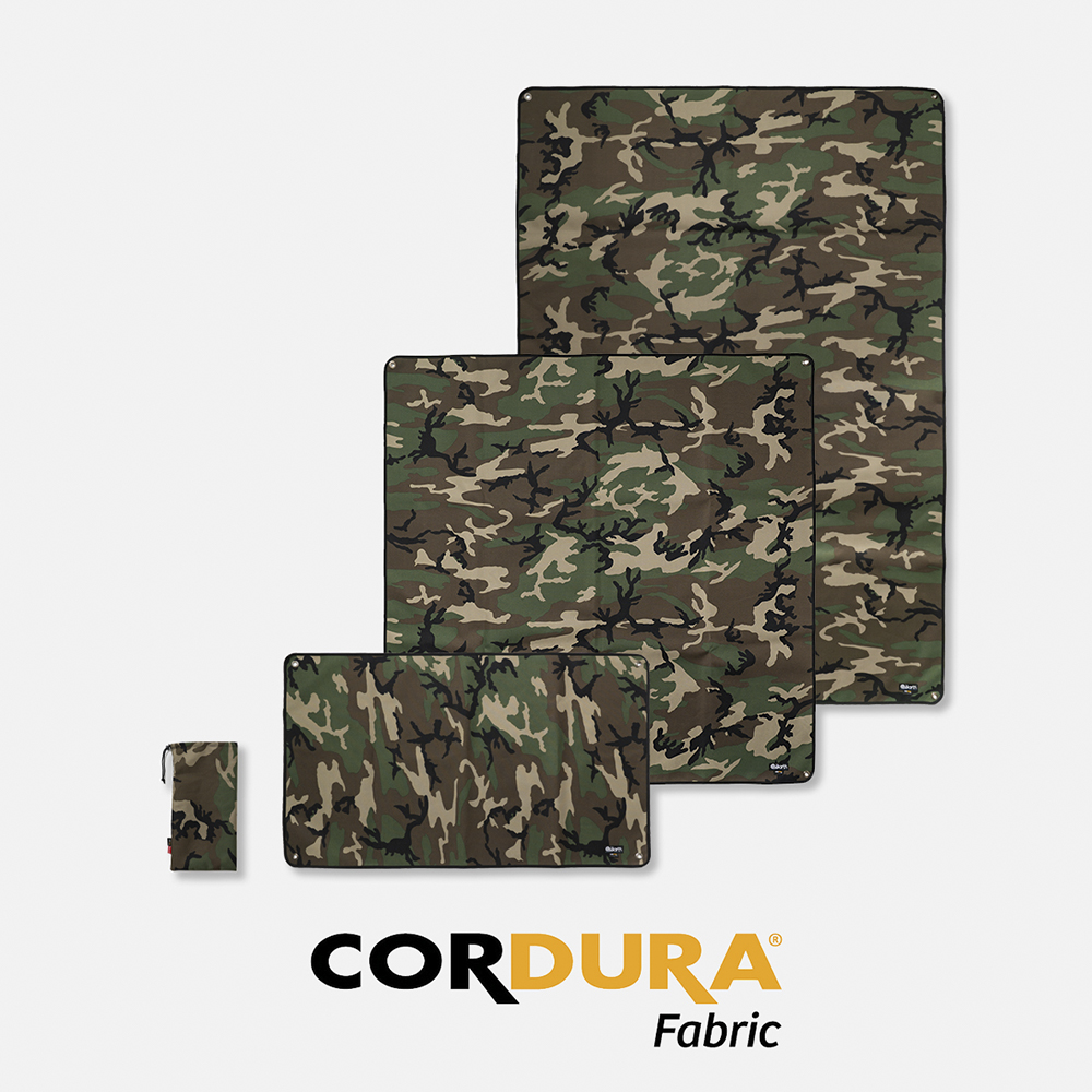 디얼스 코듀라 그라운드시트 필드매트 우드랜드 CORDURA Ground Sheet L - WOODLAND - 상세 이미지 2