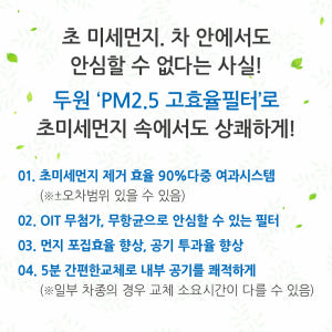 [호환] 두원몰 초미세먼지차단 PM2.5고효율 자동차 차량용 에어컨필터 ... 실사용 후기 | 효과 있을까? - 상품 이미지 3