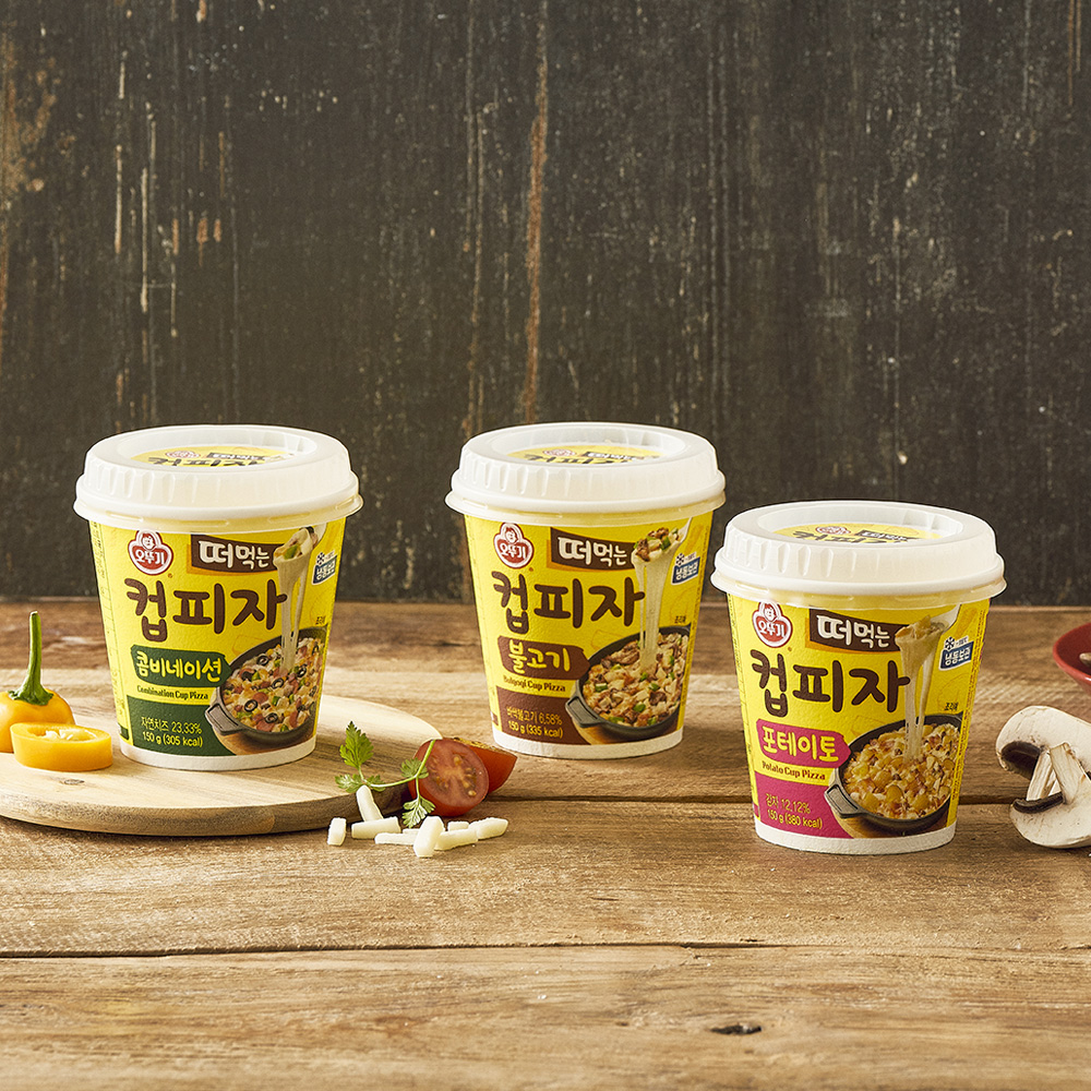 오뚜기 떠먹는 컵피자 콤비네이션 150g 6개 - 상세 이미지 5